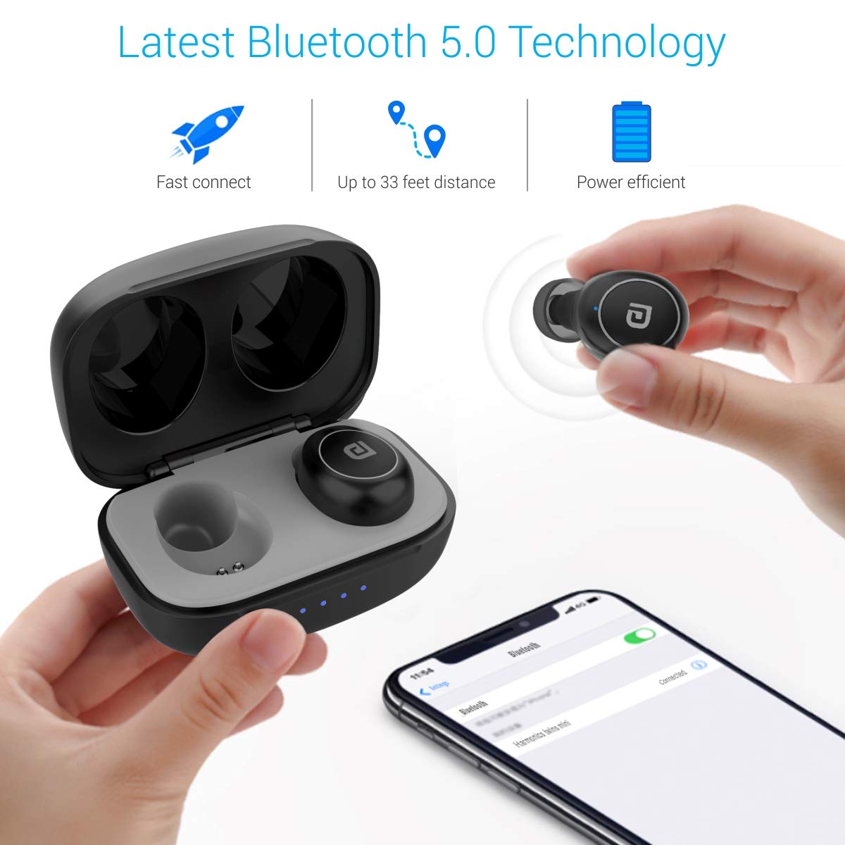 Portronics top twins mini
